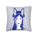 Lanterns Suede Square Pillow Cover
