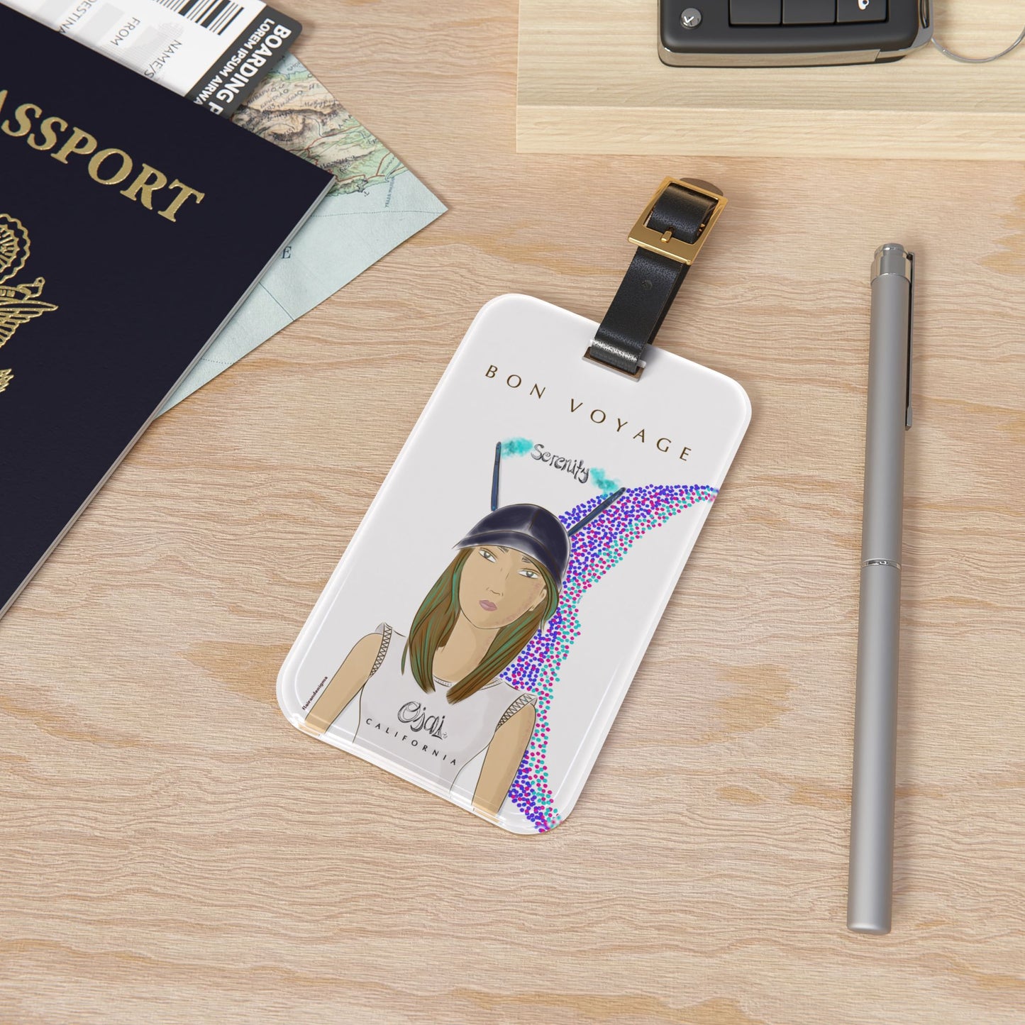 Serenity Luggage Tag