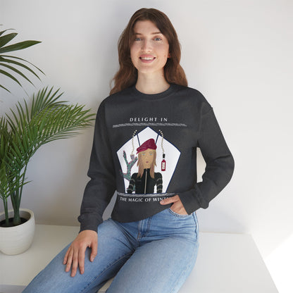 Strawberry Mulled Wine Crewneck Sweatshirt