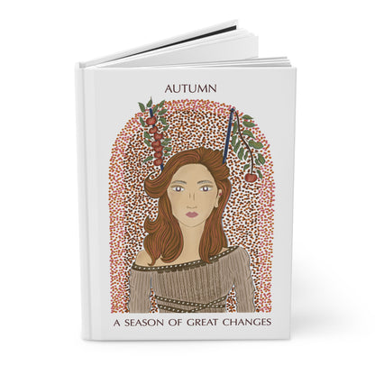 Autumn Apples Hardcover Journal