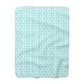 Aqua Pier Sherpa Blanket