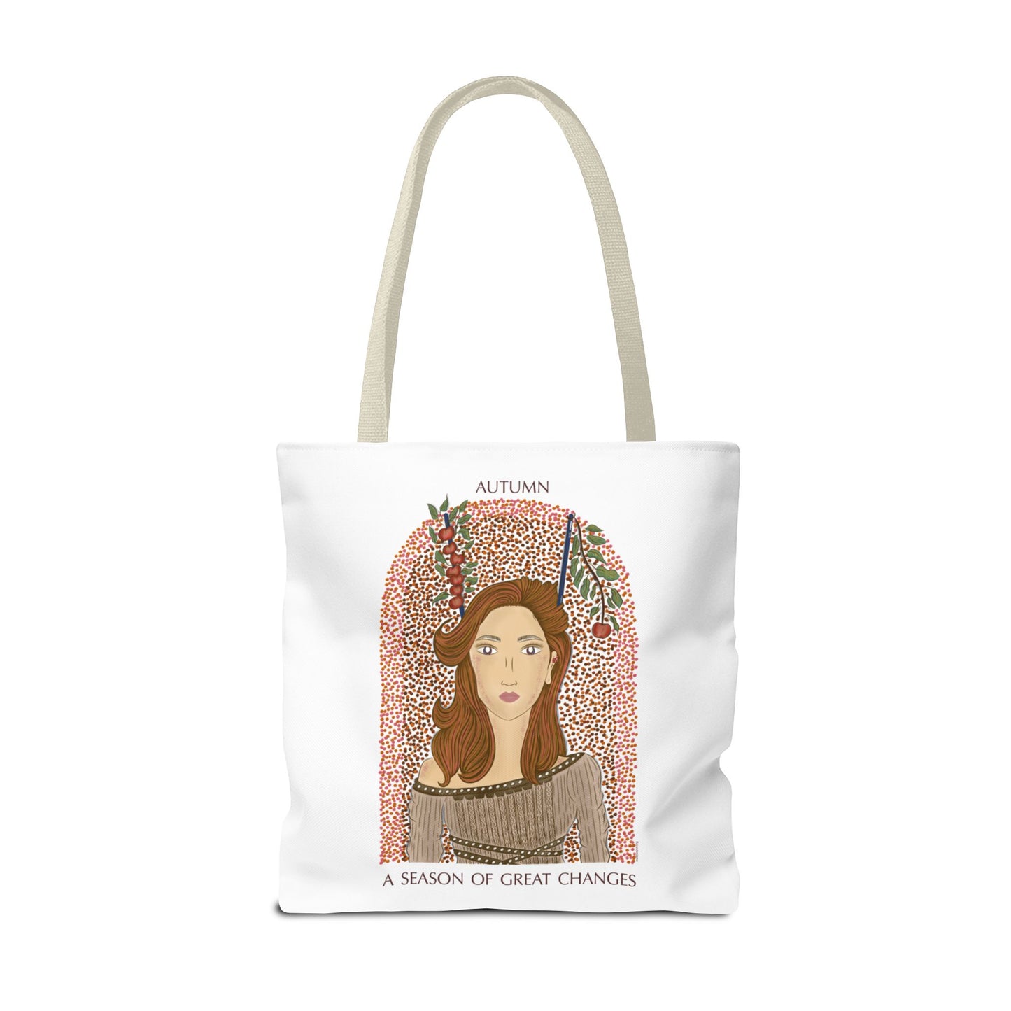 Autumn Apples Tote Bag