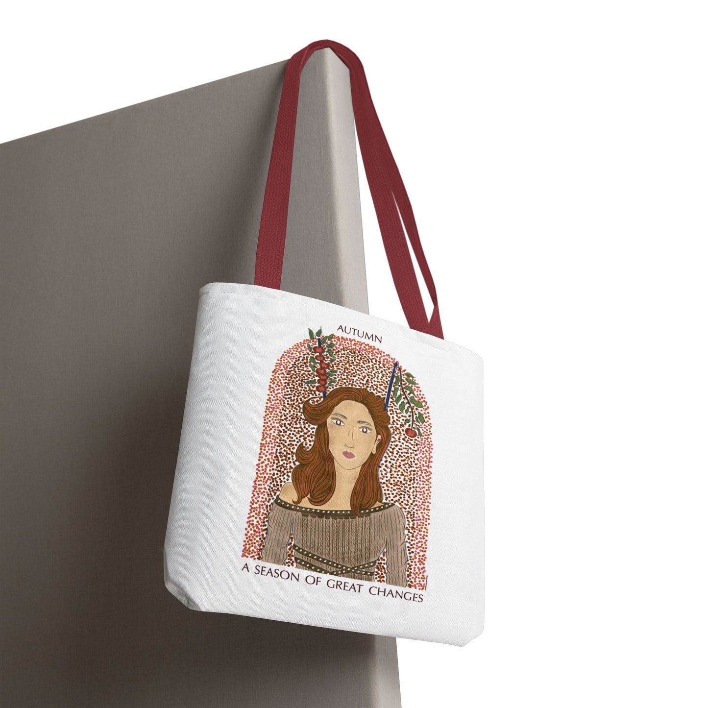 Autumn Apples Tote Bag