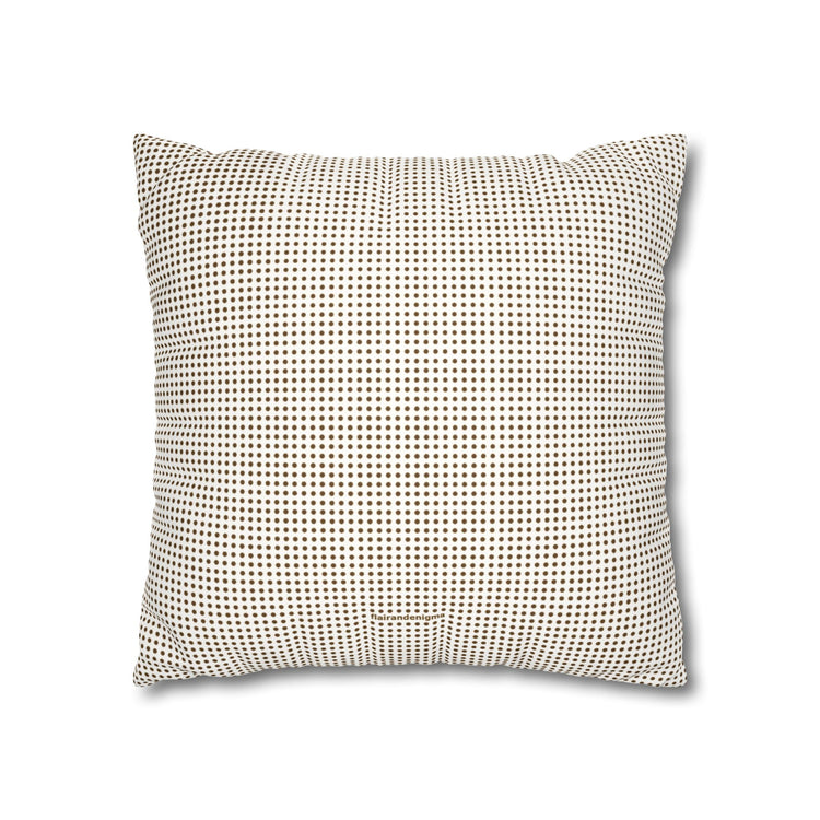 Oak Tree Branches Suede Square Pillow Cover