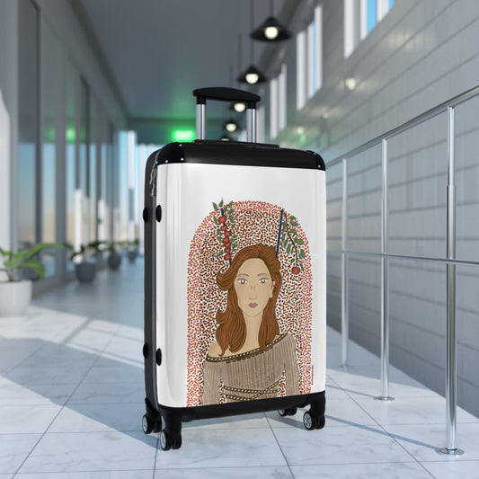 Autumn Apples Travel Luggage