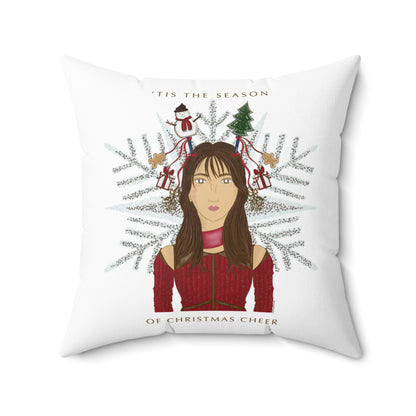 Christmas Cheer Throw Pillow