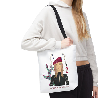 Strawberry Mulled Wine Tote Bag