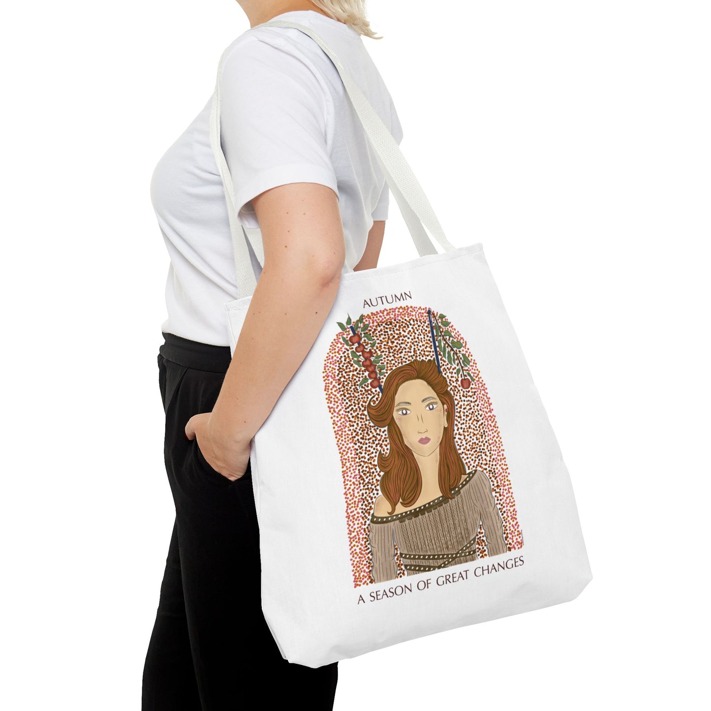 Autumn Apples Tote Bag