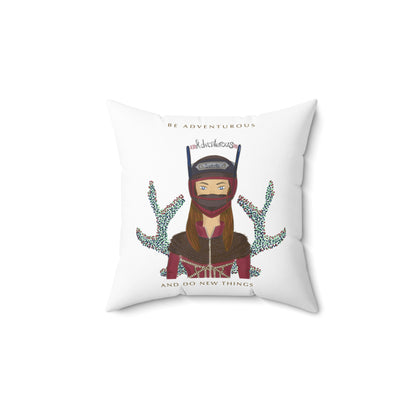 Adventurous Throw Pillow