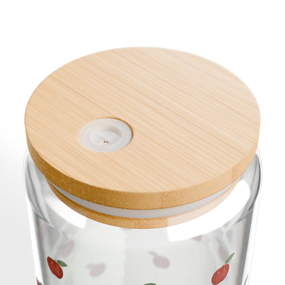 Autumn Apples Sipper Glass