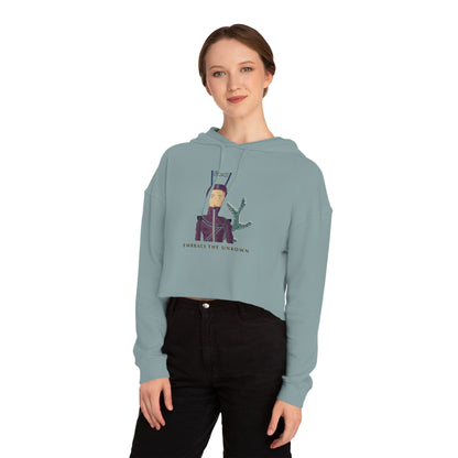 Brave Cropped Hoodie