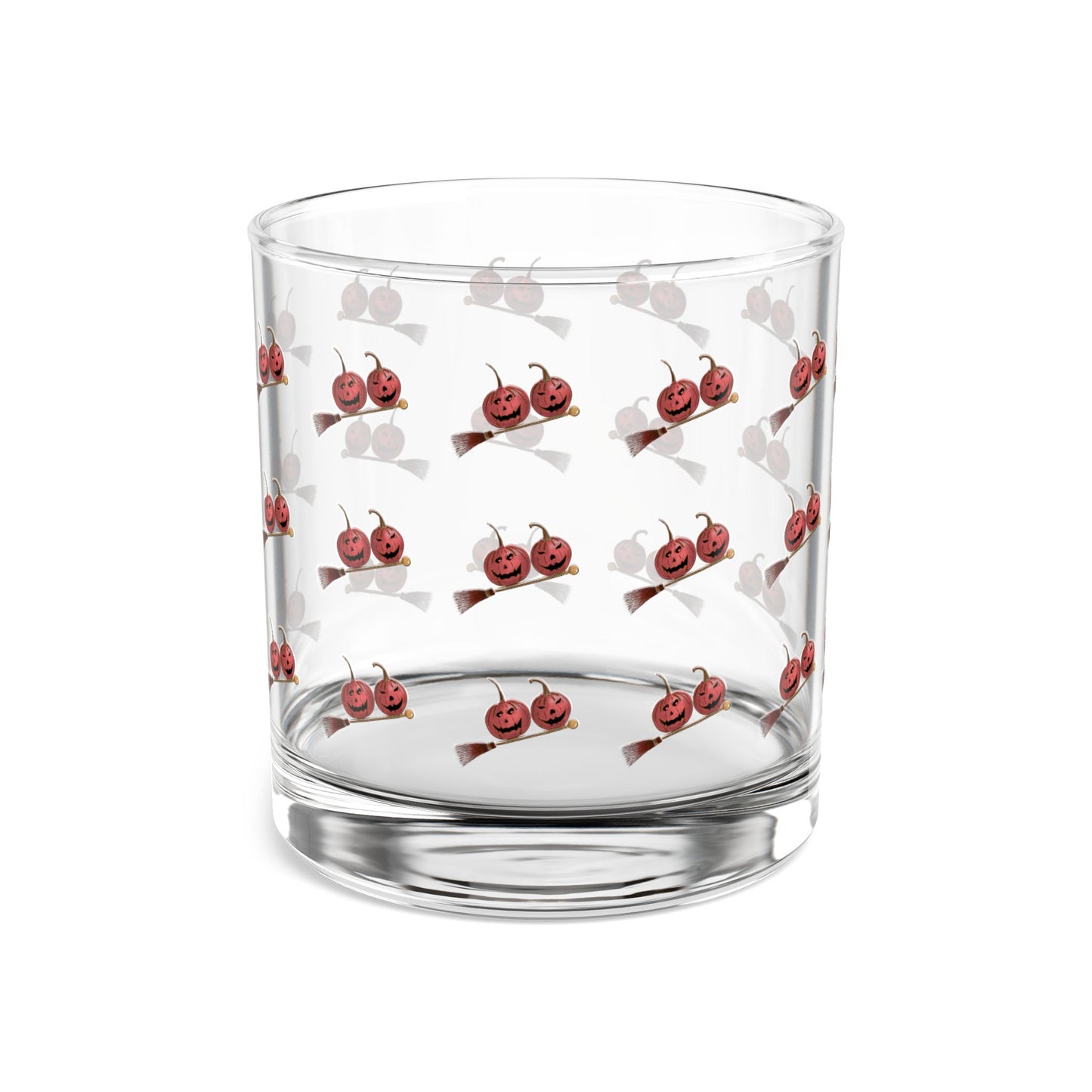 Halloween Pumpkins Drinking Glass