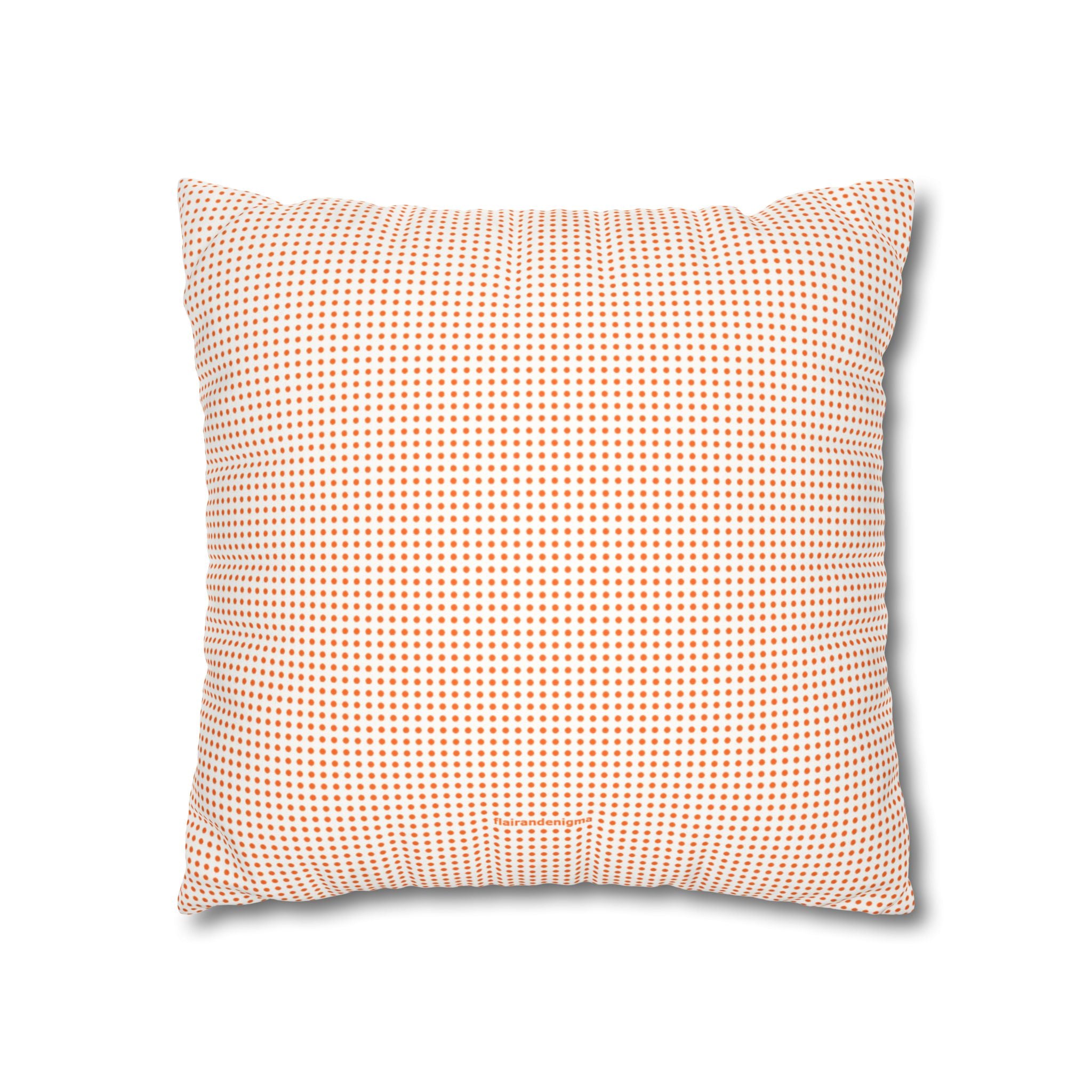 Shrimps Suede Square Pillow Cover
