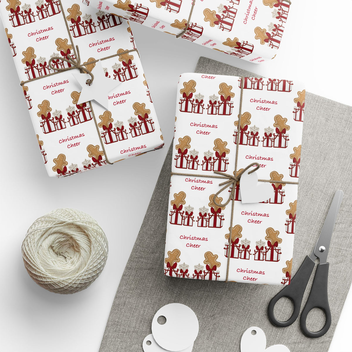 Gingerbread Cookies Gift Wrap