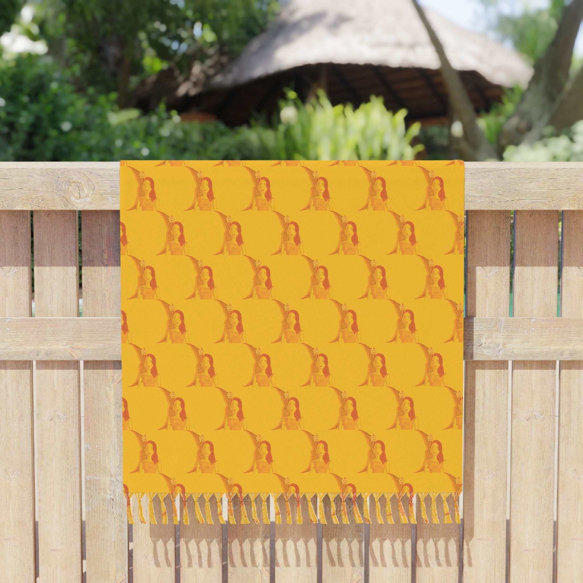 Shrimps Boho Beach Blanket
