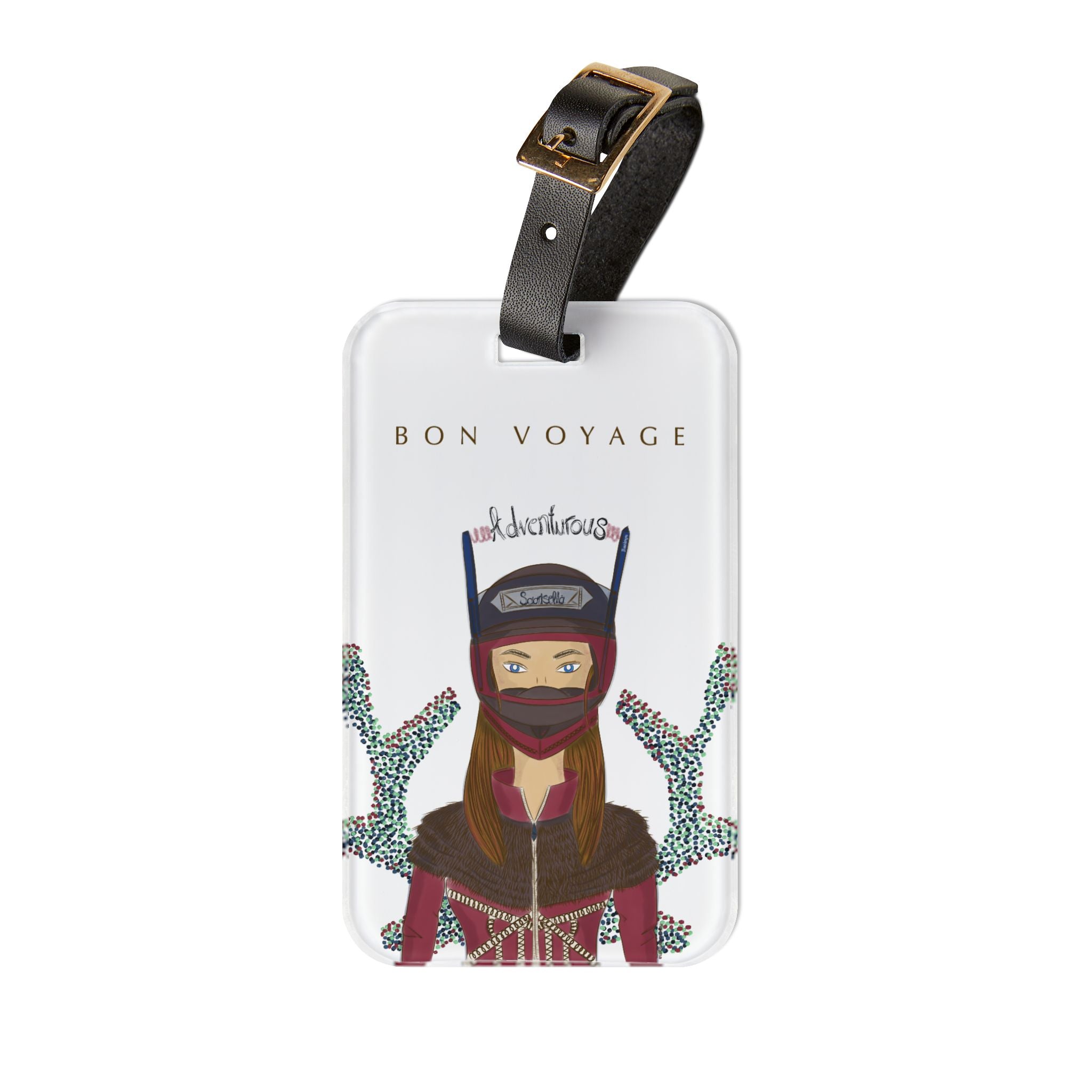 Adventurous Luggage Tag