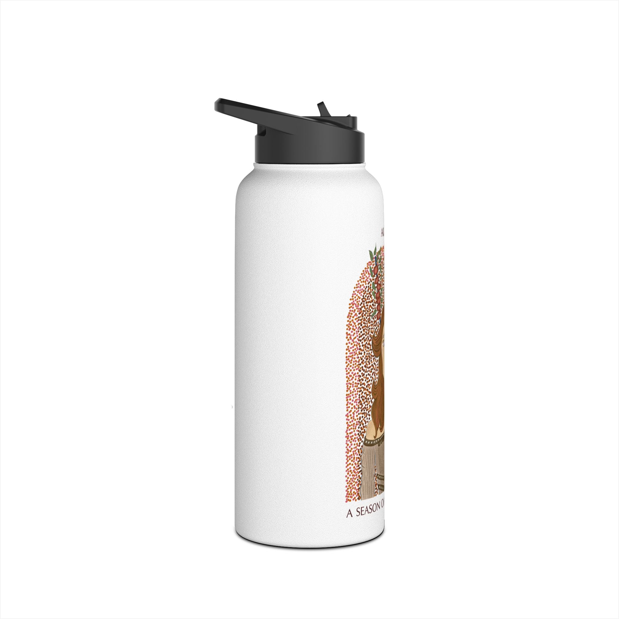 Autumn Apples Stainless Steel Tumbler