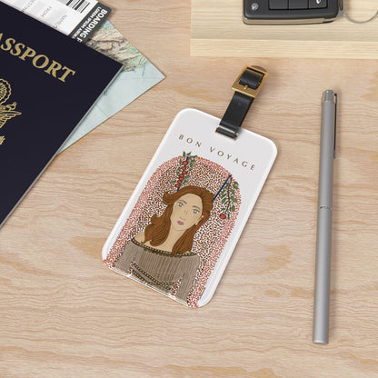 Autumn Apples Luggage Tag