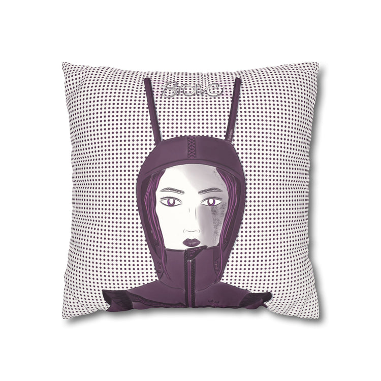 Brave Suede Square Pillow Cover