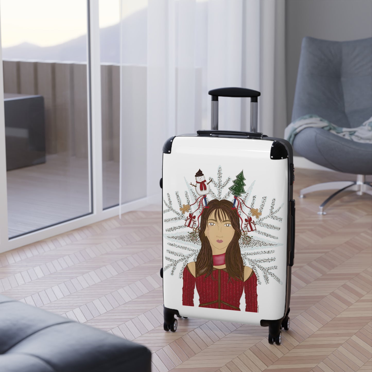 Christmas Cheer Travel Luggage