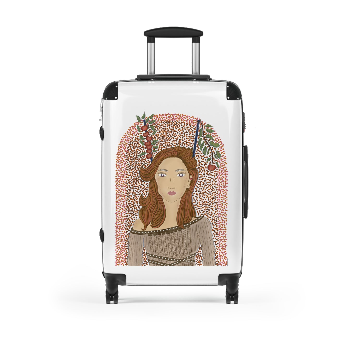 Autumn Apples Travel Luggage