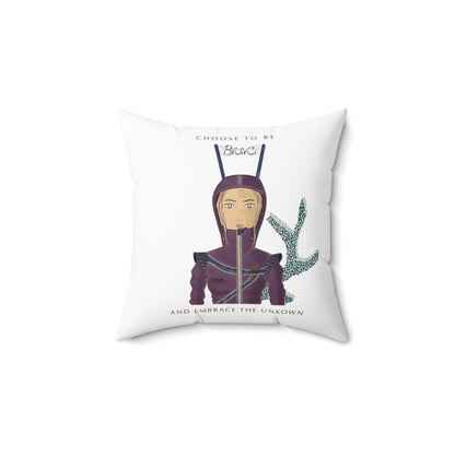 Brave Throw Pillow