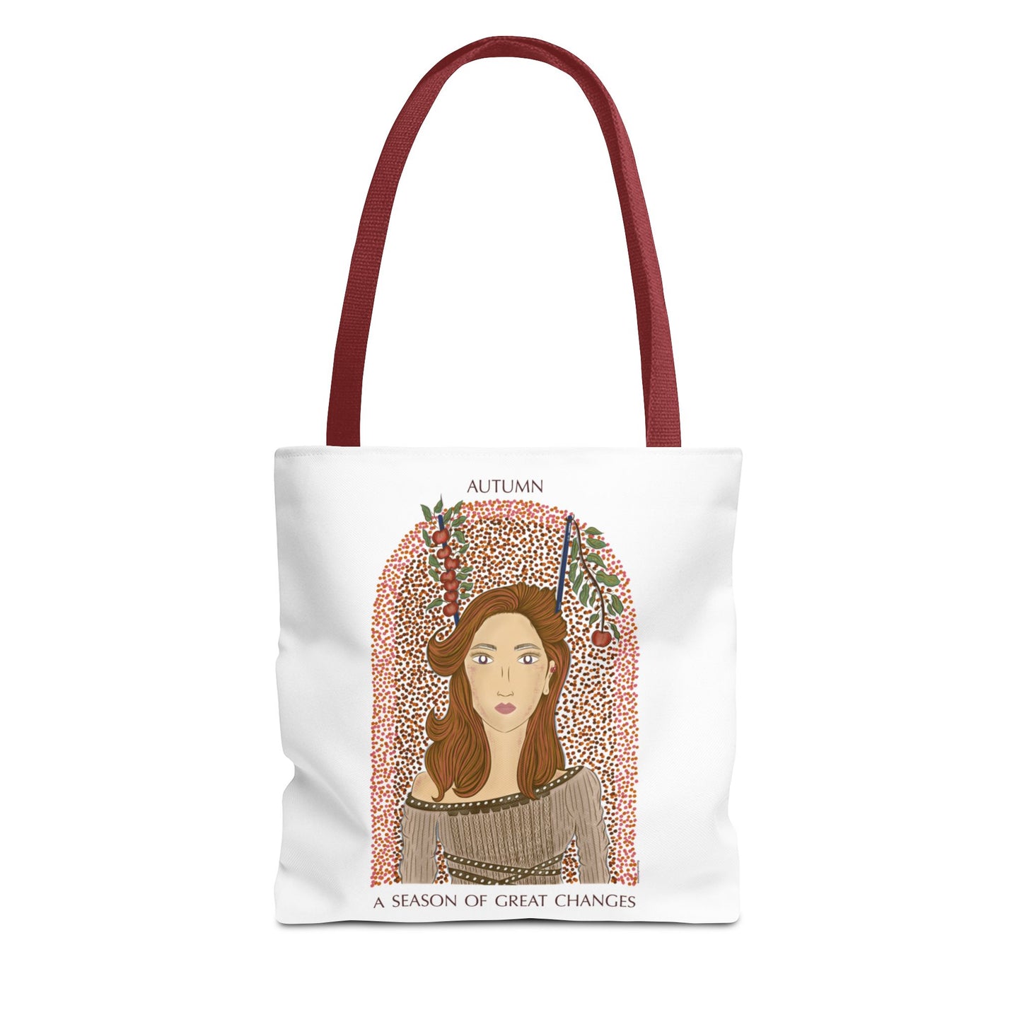 Autumn Apples Tote Bag