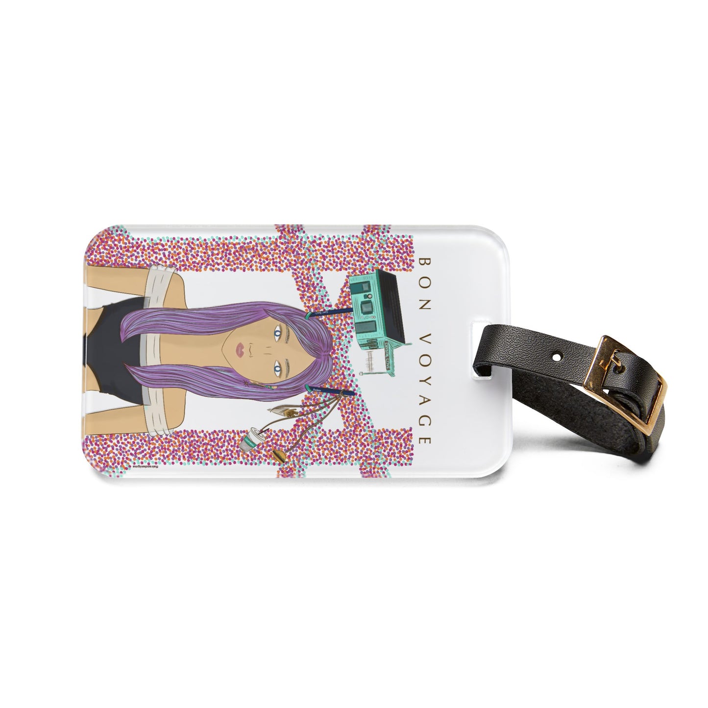 Cove Cottage Luggage Tag