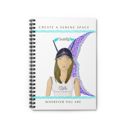 Serenity Spiral Notebook