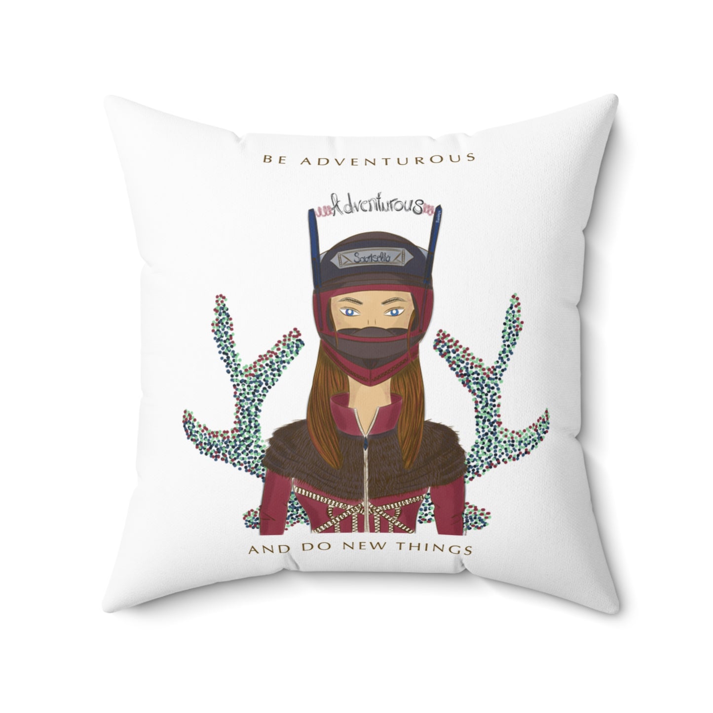 Adventurous Throw Pillow