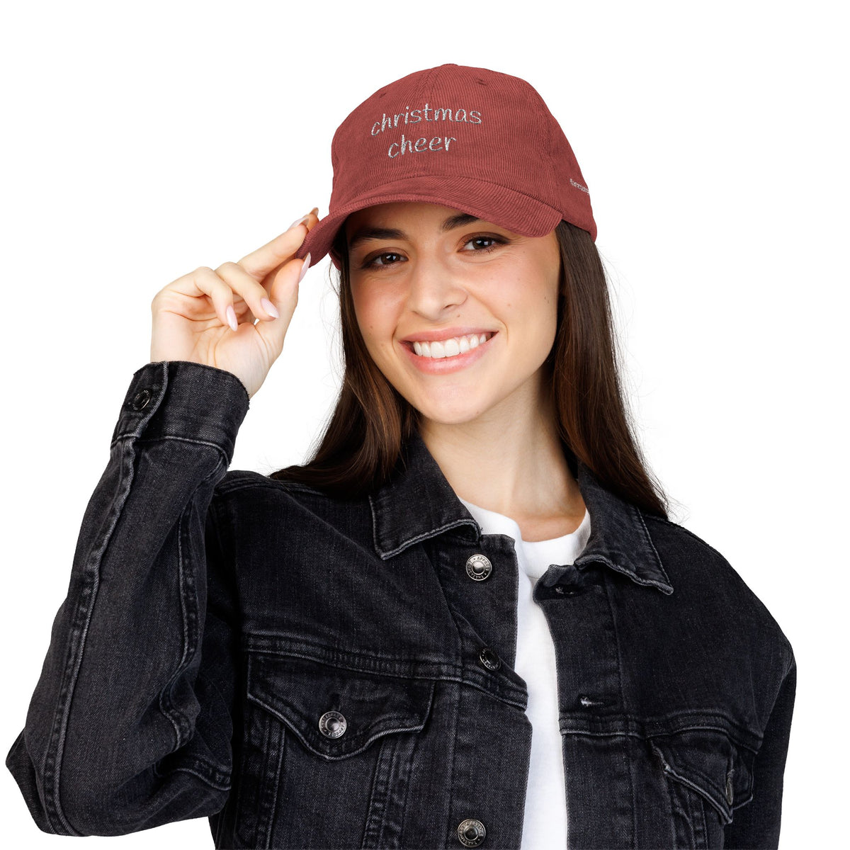 Christmas Cheer Corduroy Cap