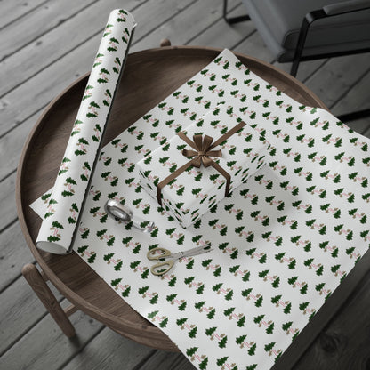 Christmas Trees Gift Wrap