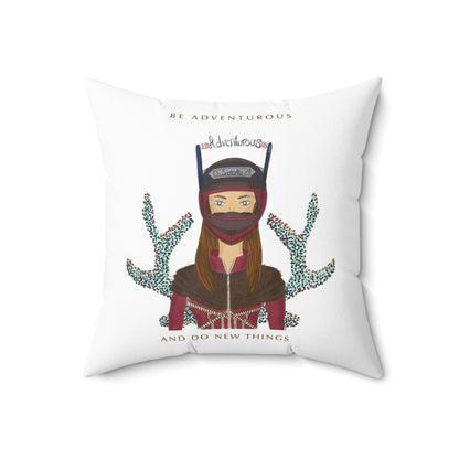 Adventurous Throw Pillow