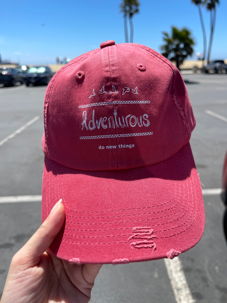 Adventurous Distressed Cap