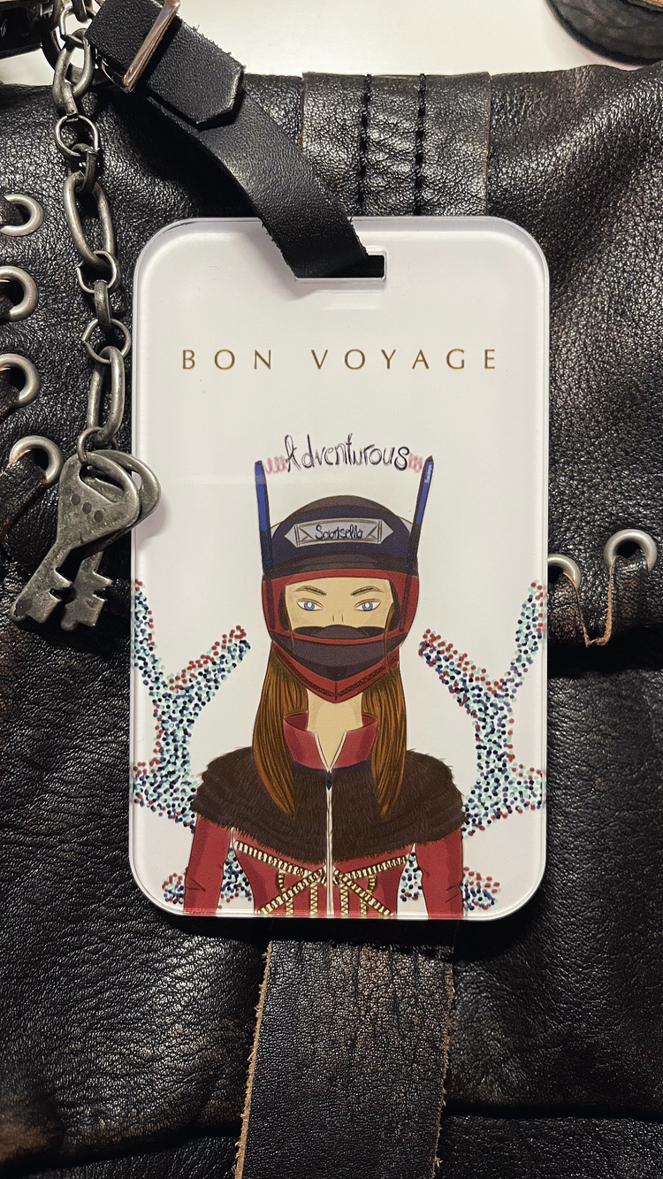 Adventurous Luggage Tag