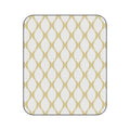 Yellow Crescent Moon Picnic Blanket