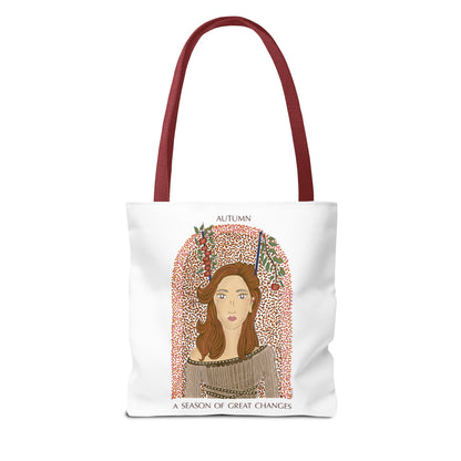 Autumn Apples Tote Bag