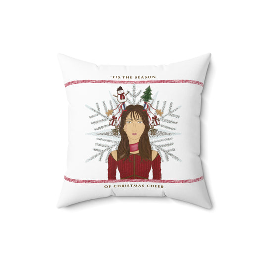 Christmas Cheer Throw Pillow