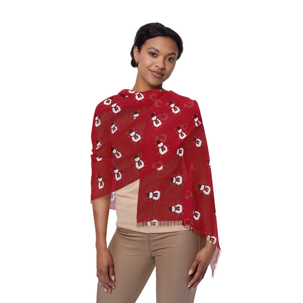Christmas Snowpals Light Scarf