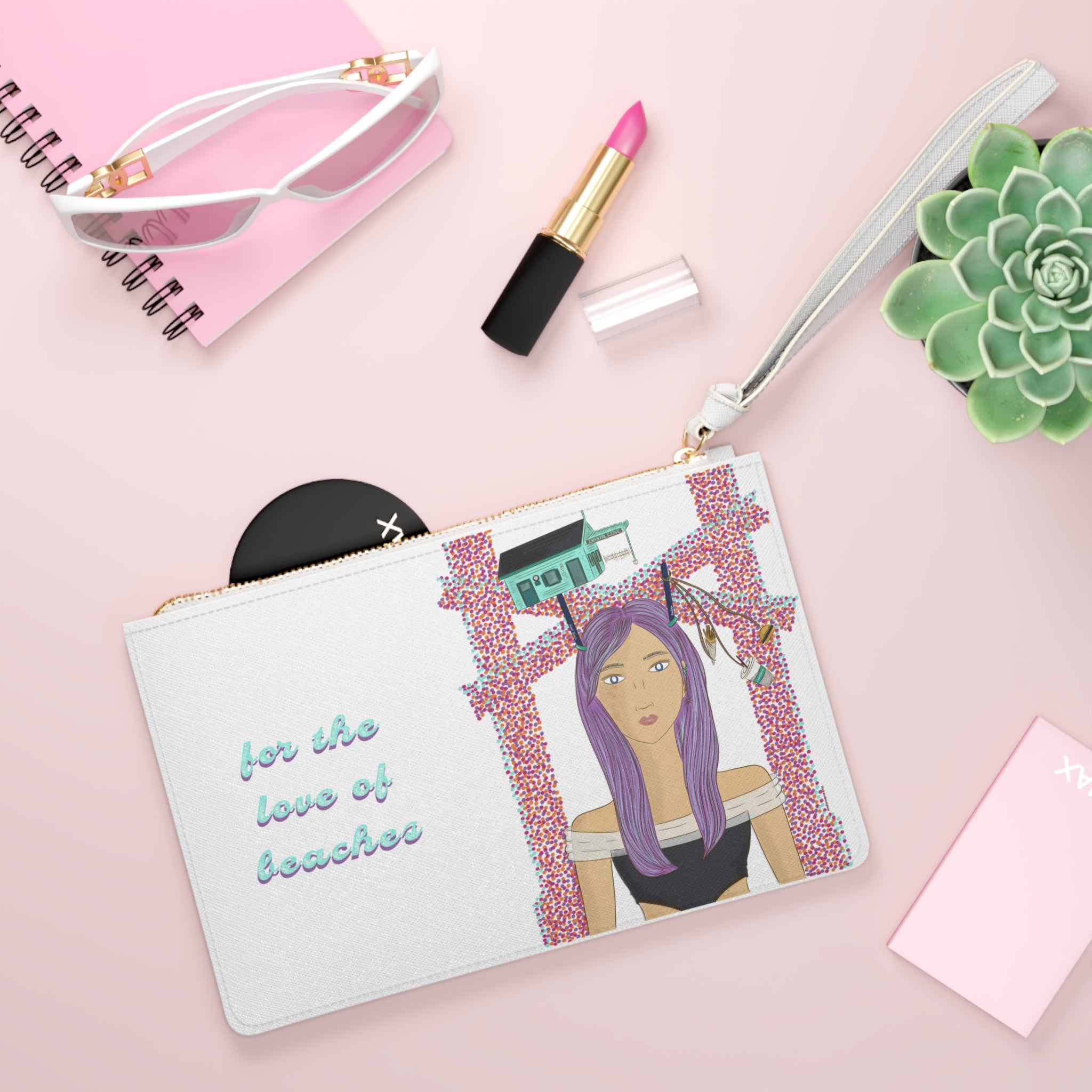 Cove Cottage Clutch Bag