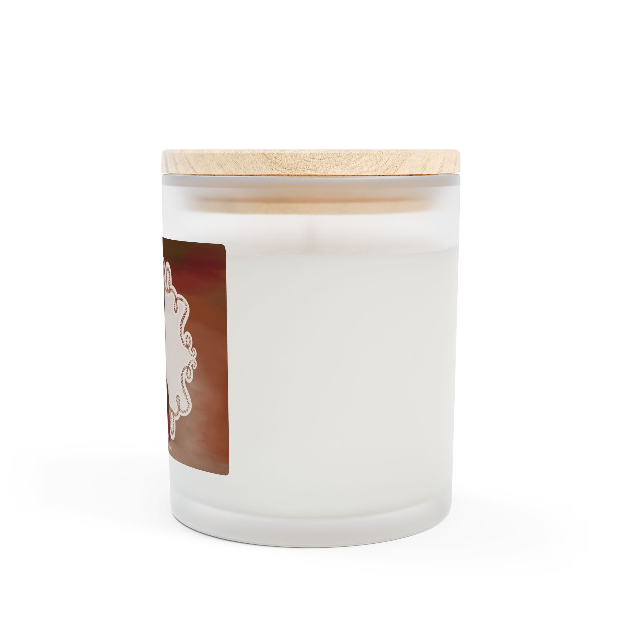 Adventurous Frosted Glass Candle