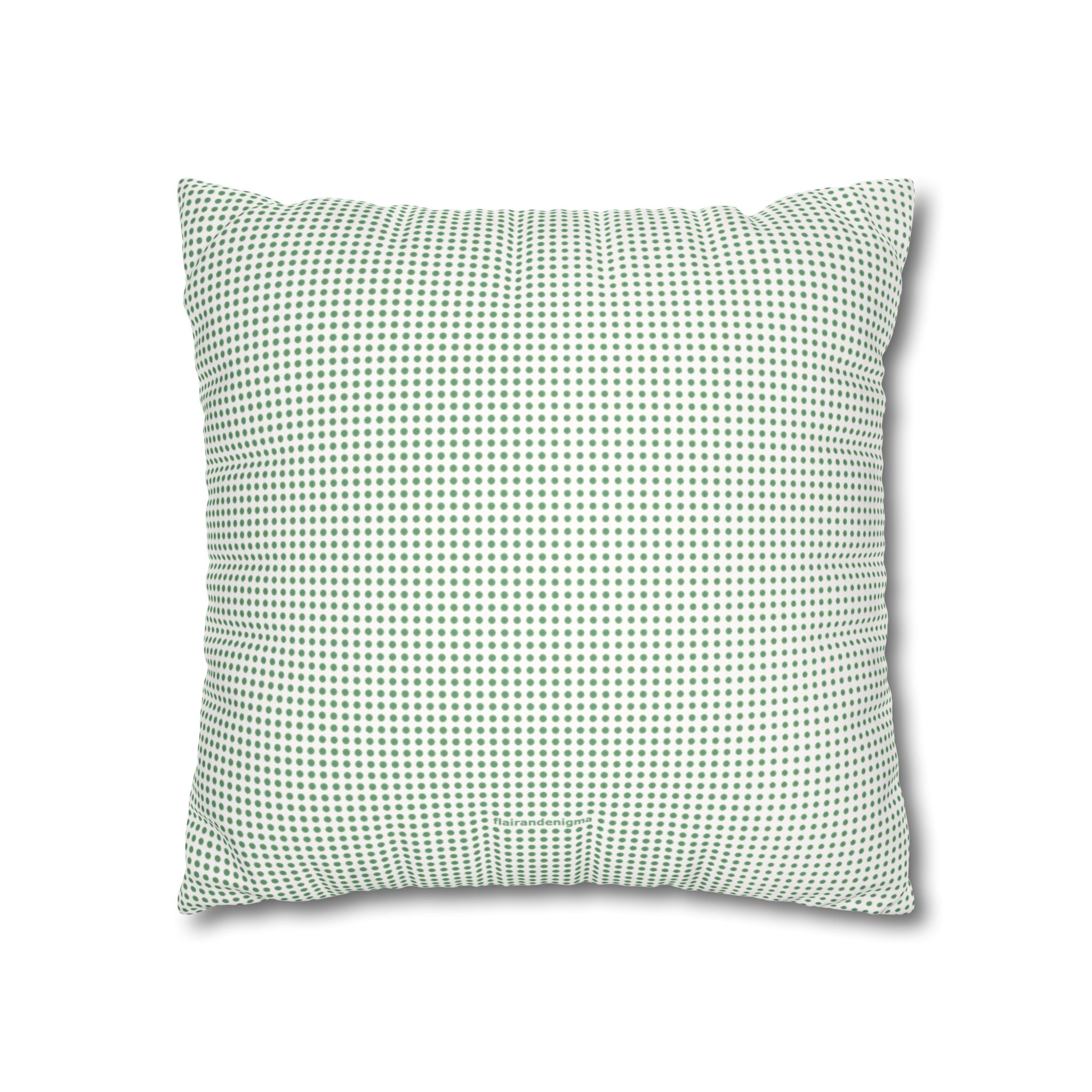 Glass Igloos Suede Square Pillow Cover