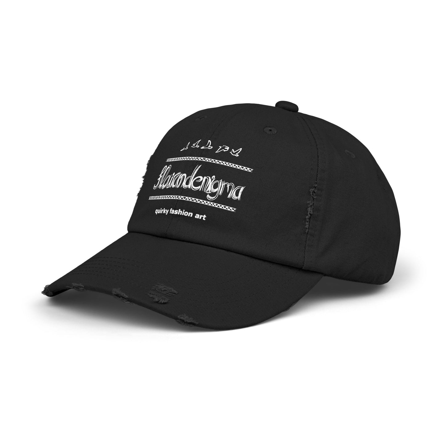 flairandenigma Distressed Cap