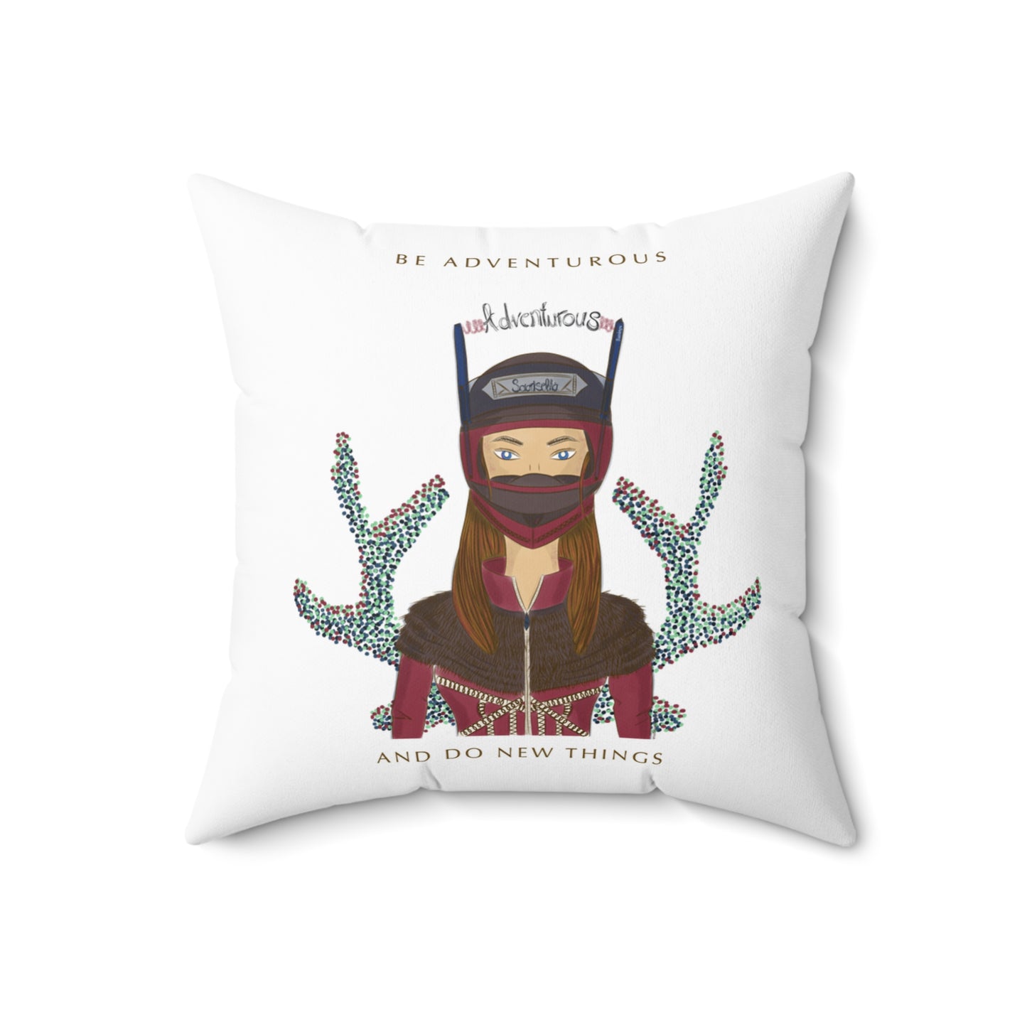 Adventurous Throw Pillow