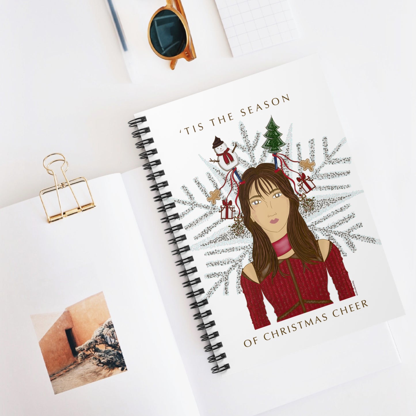 Christmas Cheer Spiral Notebook