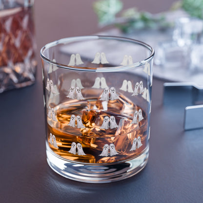 Halloween Ghosts Drinking Glass