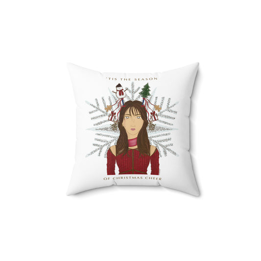 Christmas Cheer Throw Pillow