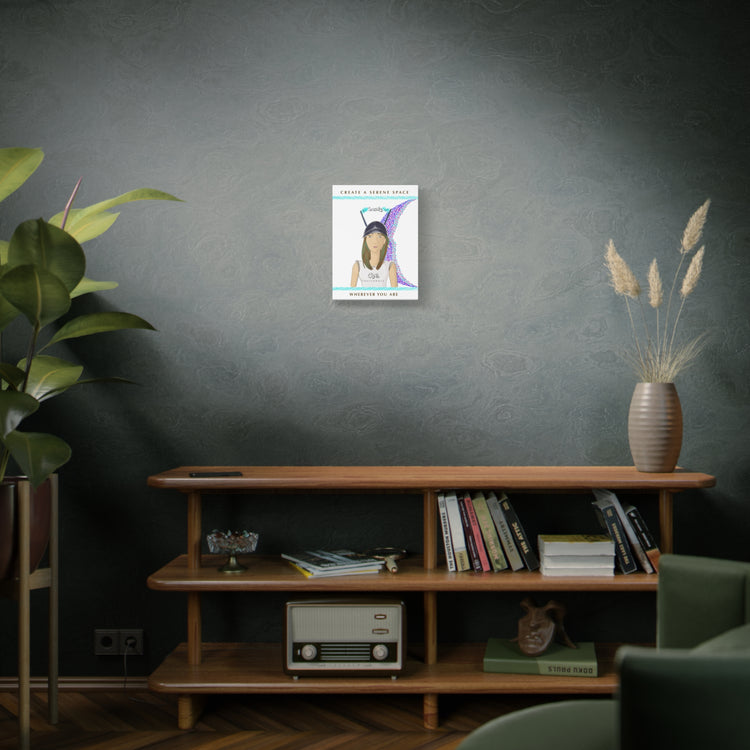 No.2 Girl with the Serenity Cap Canvas Art Print