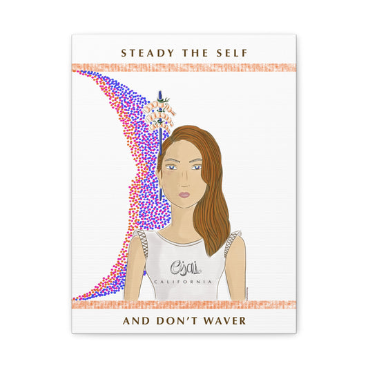 No.10 Girl with the Shrimps Canvas Art Print