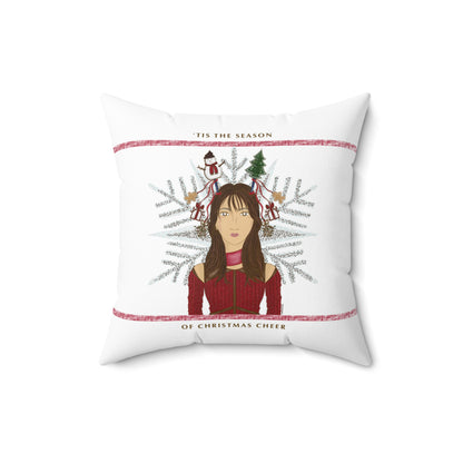 Christmas Cheer Throw Pillow